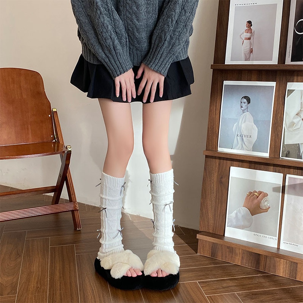 Mid Calf Leg Warmers Sweet Slo - Boot Sock Slouchy ulasan dan harga