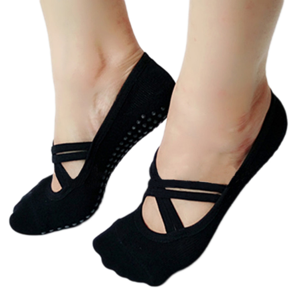 2Pairs Yoga Socks Women Cotton - Grip Sock Yoga ulasan dan harga