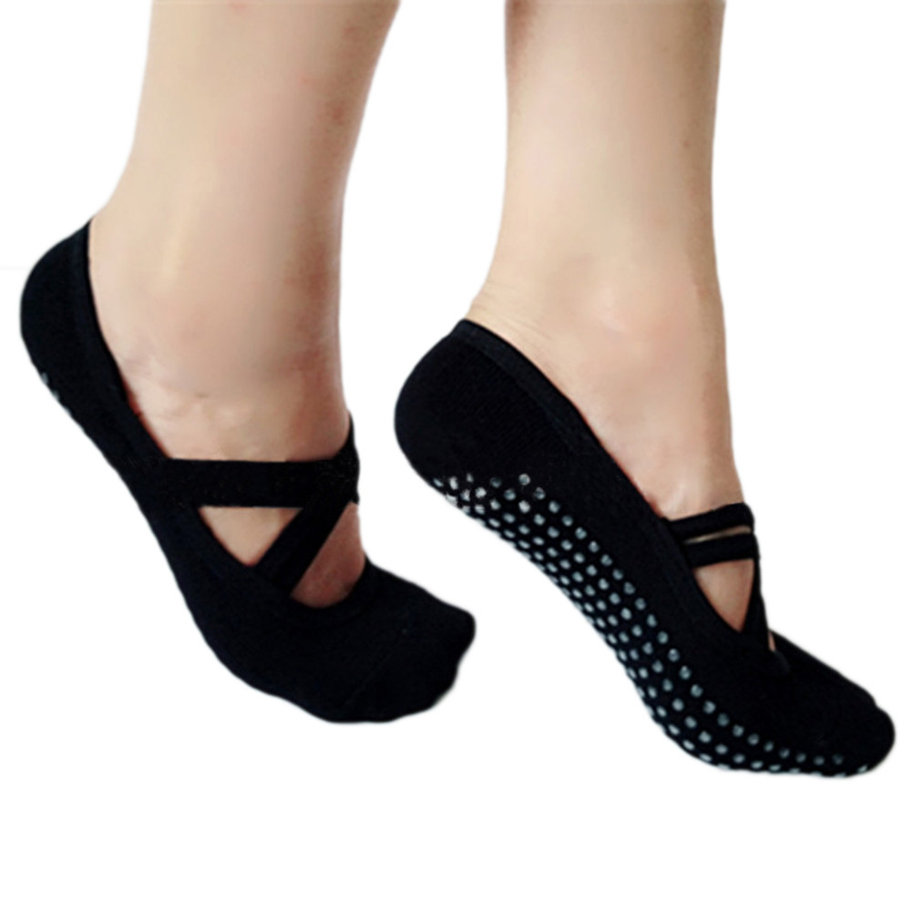 2Pairs Yoga Socks Women Cotton - Grip Sock Yoga ulasan dan harga